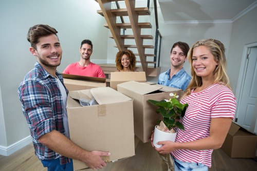 Clean storage unit helping free up room in a home or office