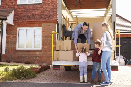 Removal team planning a house move in Kingston upon Thames