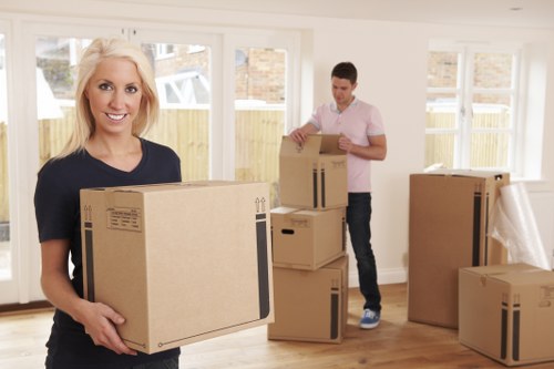 Removal team handling a local move in Kingston upon Thames