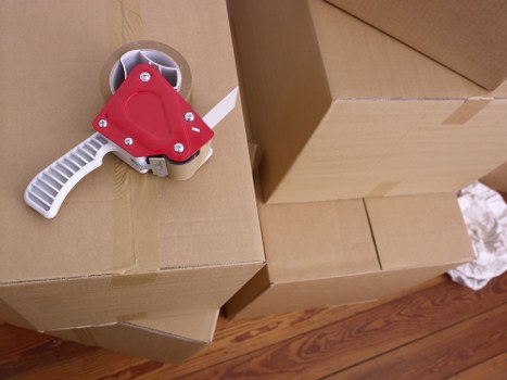 Well-managed self storage environment with safety signage