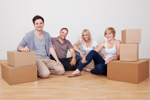 Storage unit collection process for a property in Kingston upon Thames