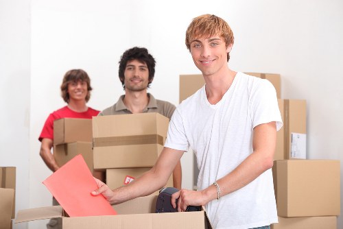 Packing and preparation for long-term storage in Kingstonuponthames